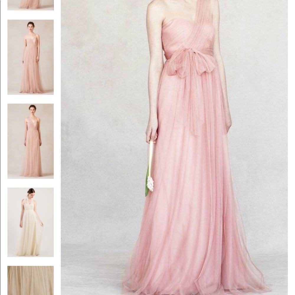 Begonia pink - Jenny Yoo Tulle - sz 2
